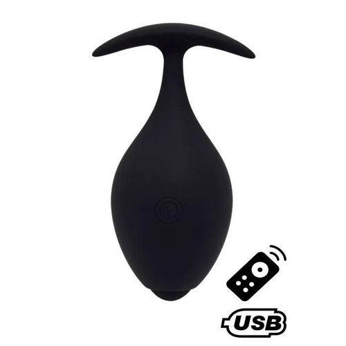 Baba, Plug Vibrant Anal Noir Usb, Avec Télécommande - Bq131blk Couleur : Noir