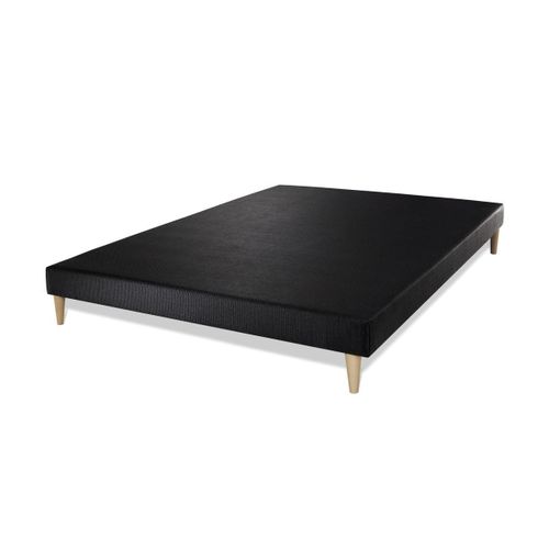 Sommier Tapissier Noir 160x200