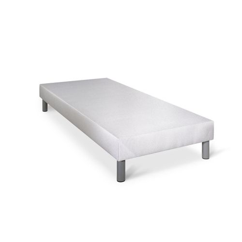 Sommier Tapissier Blanc 100x200