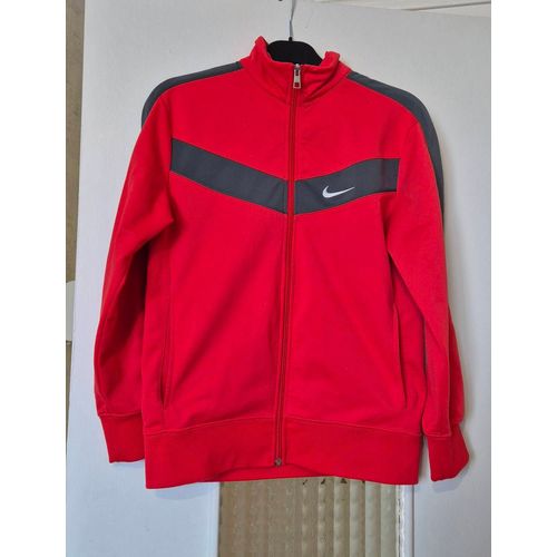 Zippé Nike Fille Rose Et Gris Taille 12/13 Ans