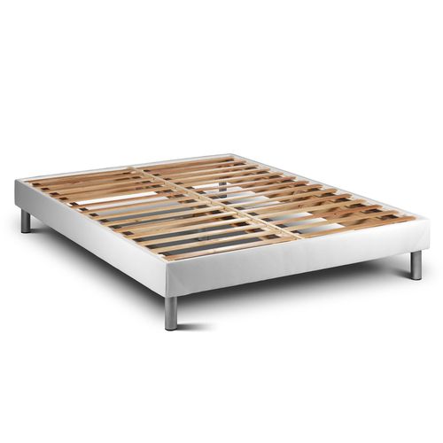 Sommier Kit Vital'som Blanc 160 X 200 Cm