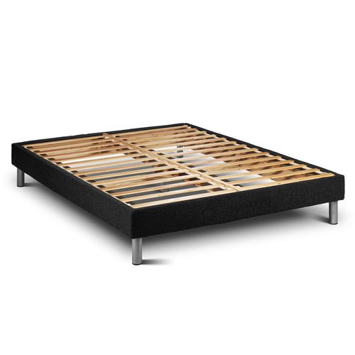 Sommier Kit Vital'som Noir 90 X 190 Cm