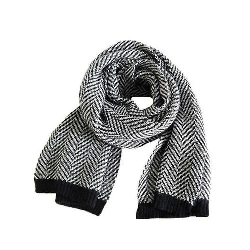 Warm And Stylish Men'S Winter Scarf | Soft Knit Neckwear