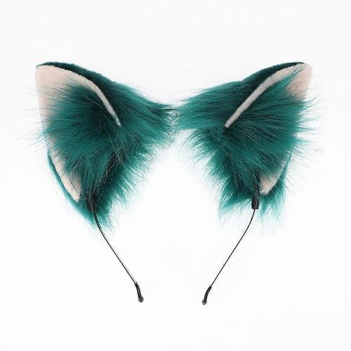 Cat Fox Wolf Ears Headband - Anime Halloween Costume For Girls