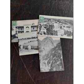 Lot De 4 Cartes Postales Anciennes De Tunisie : Chabet, Kairouan, Bizerte, 1913 À 1916