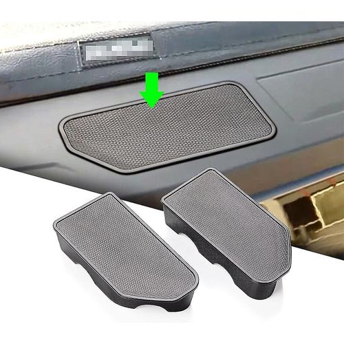 Pack-2 Bed Rail Stake Pocket Covers Pour Gmc Sierra 1500 / Chevy Silverado 1500 2019-2022 &amp; Silverado / Sierra 2500 / 3500 Hd 2020 2021 2022 Camion Arrière Tonne