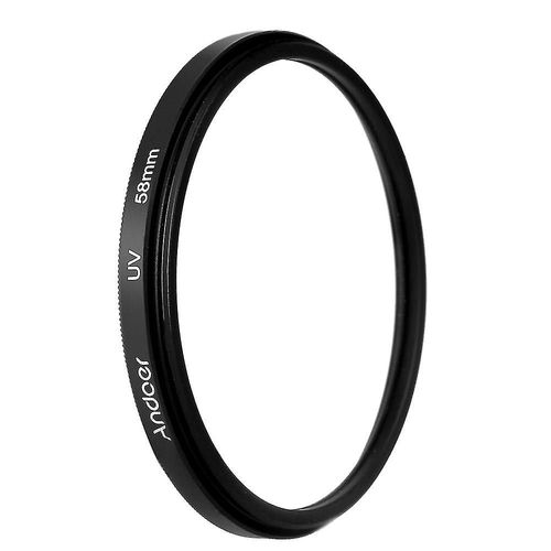 Andoer 58mm UV Ultra-Violet Filtre Protecteur d¿objectif pour Canon Nikon DSLR Camera