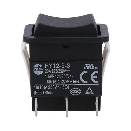 Hy12-9-3 On Off Abs Push Button Safe Arc Easy Install Industrial Rocker Switch