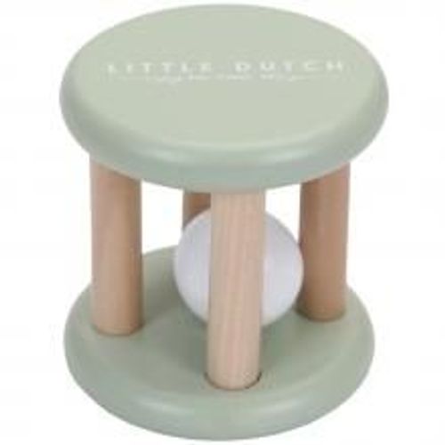 Hochet Roulant En Bois - Little Goose - Little Dutch