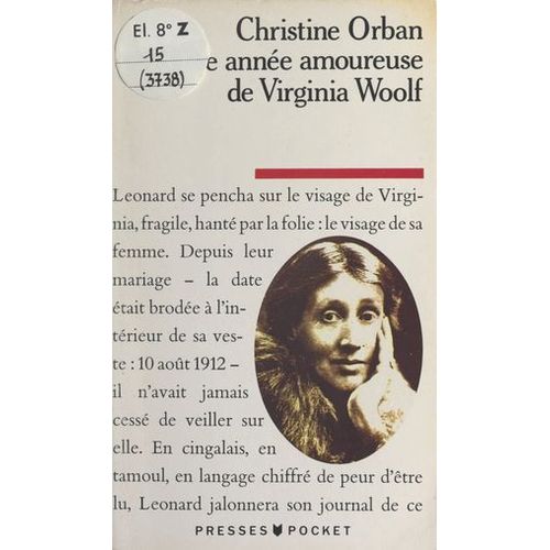 Une Année Amoureuse De Virginia Woolf