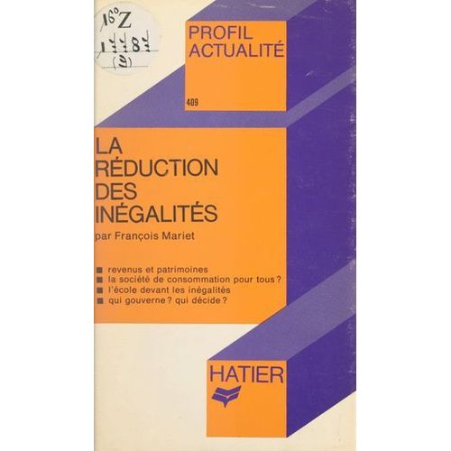 La Réduction Des Inégalités