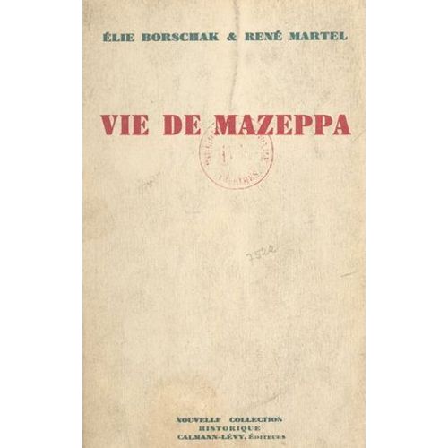 Vie De Mazeppa