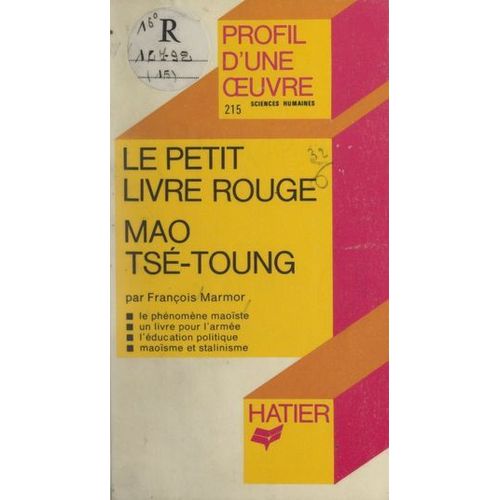 Le Petit Livre Rouge, Mao Tsé-Toung