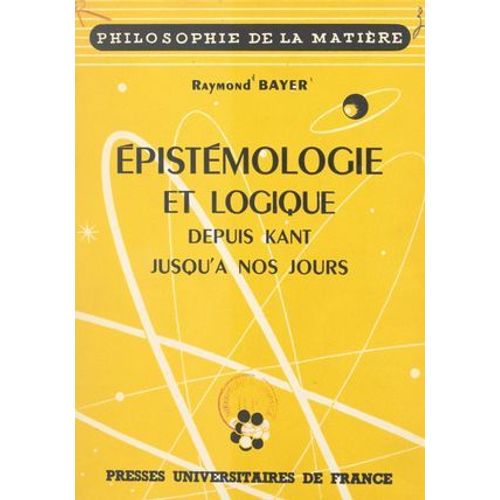 Épistémologie Et Logique