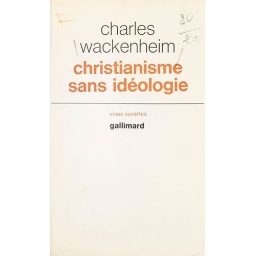 Christianisme Sans Idéologie