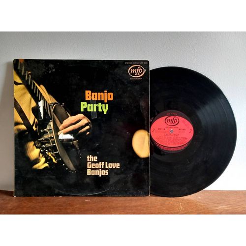 Vinyle 33 Tours : Banjo Party - The Geoff Love Banjos