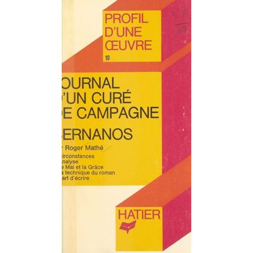 Journal D'un Curé De Campagne, Bernanos
