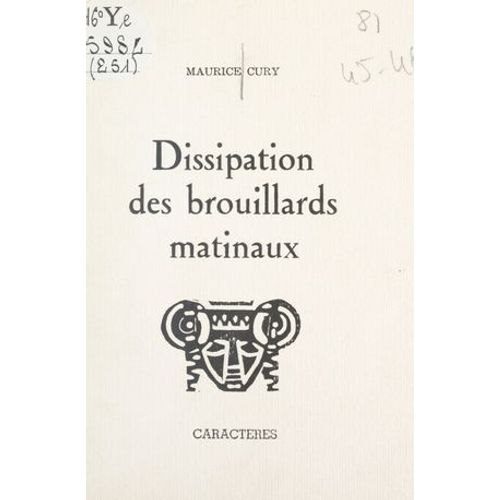 Dissipation Des Brouillards Matinaux