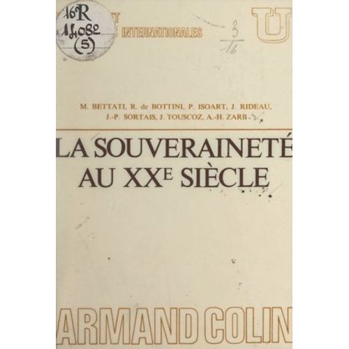 La Souveraineté Au Xxe Siècle
