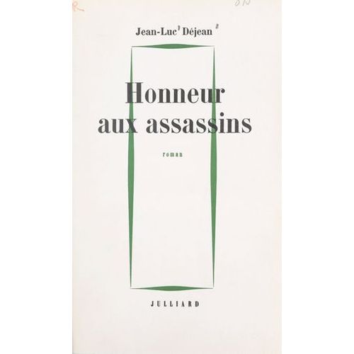 Honneur Aux Assassins