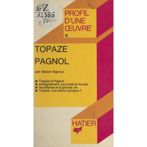 Topaze, Pagnol