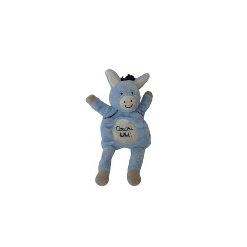 Doudou Âne Marionnette Coucou Bébé Comme Neuf Sergent Major