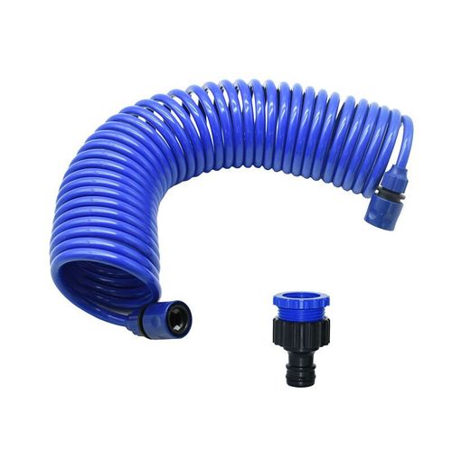 Tuyau Flexible pour Lavage de Voiture,Pistolet à Eau,Tube Oligspring,Tuyau Magique d'Arrosage de Jardin Extensible pour Arrosage de Pelouse de Fleurs,3/8 Pouces - Type 15M-B