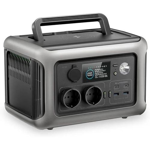 Centrale électrique portable 600W ALLPOWERS R600, batterie LiFePO4 299 Wh les voyages, les camping-cars, les urgences