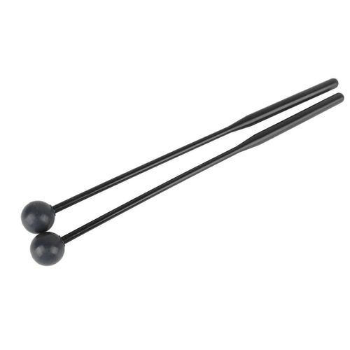 2 Maillets De Tambour Pour Xylophone Glockenspiel Marimba Bell Chime All Black