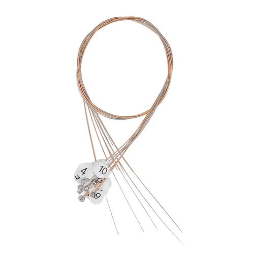 10pcs Lyra Harpe Corde En Acier Résistance À L¿Usure Réglable Tonalité Harpe Corde Ensemble Pour Remplacement