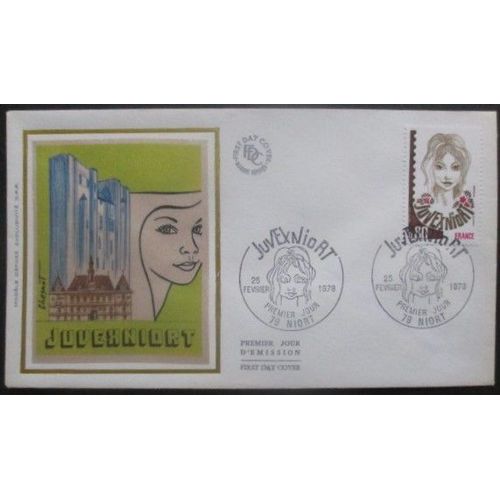 France Fdc Juvexniort 25-02-78 Niort