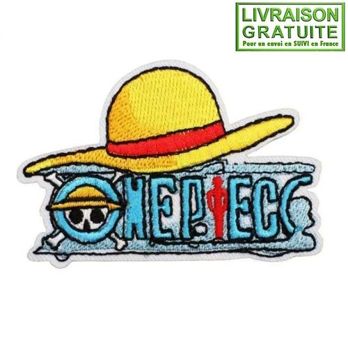 Patch Écusson Manga One Piece Luffy Anime (Réf S4) - Thermocollant
