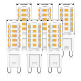2 ampoules LED Diall capsule G9 2,6W=28W blanc chaud