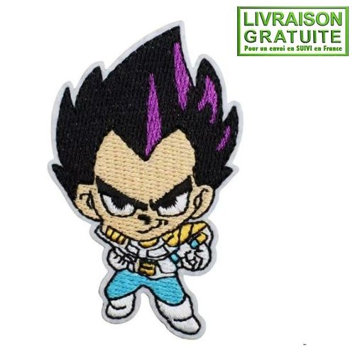 Patch Écusson Manga Dragon Ball Vegeta Anime (Réf S12) - Thermocollant