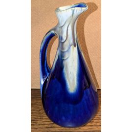 Pichet Signé Denbac Bleu