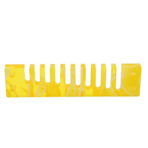 Pièce De Peigne D¿Harmonica Pour Hohner Marine Band Crossover/Accessoires D¿Instruments À Vent En Acrylique De Luxejaune