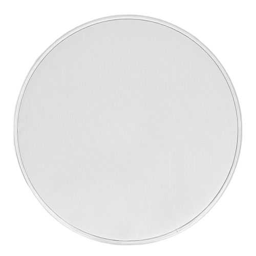Peau De Tambour 10 Pouces Réticulé De Couleur Blanche Insonorisant Métal Polyester Film Caisse Claire Peau De Caisse Claire