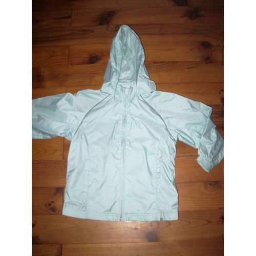 Coupe-Vent Domyos Taille 6 Ans Bleu Clair Capuche Intégrée