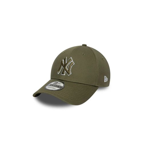 New Era - Casquette 9forty Adjustable New York Yankees Mlb Outline Vert Foncé - Kaki