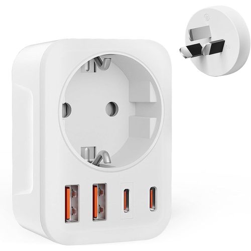2 Pièces Adaptateur De Voyage France Vers Australie/Chine, Adaptateur Voyage Pour Australie Chinoise Nouvelle Zelande Fidji Argentine, Adaptateur Type I