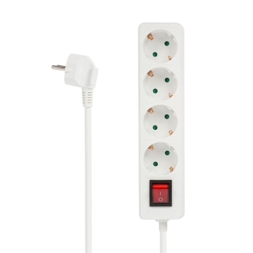 Multiprise Avec Interrupteur 4 Prises, Bloc Multiprise Parafoudre, ...