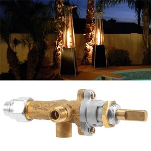 Vanne De Commande Chauffage Terrasse Gaz Propane - Avec Thermocouple 350 Mm, Filetage M10x1, Laiton, Sécurité