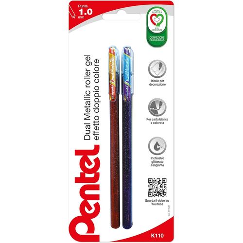 Gothicana By Emplot De 5 Stylos À Bille À Encre Gel Sarasa Clip 0,5 P-Jj15-R5 Rouge