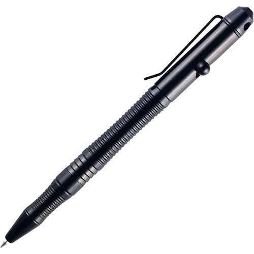 Gothicana By Empstylo À Bille Stylo En Acier Inoxydable Compatible Avec Les Recharges Pilot G2 Pour Bureau École Entreprise Gris(Tg206)