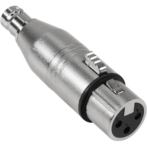 GOTHICANA BY EMPAdaptateur Xlr Vers Bnc 3 Broches Xlr Femelle Vers Bnc Femelle Coaxial Analogique Connecteur Vidéo Extension Xlr Et Bnc Pour Caméra Audio Rf Microphones Tables De Mixage