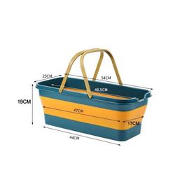 Acheter Seau de vadrouille pliable Portable Promotion de pêche lavage de voiture  seau pliant bassin de lavage extérieur avec poignée seau de vadrouille  pliable