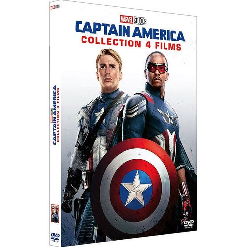 Captain America - Collection 4 Films : The First Avenger + Le Soldat De L'hiver + Civil War + Brave New World