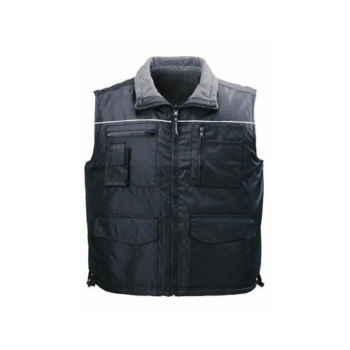 Gilet de travail sans manches réversible Coverguard Cariste Noir M