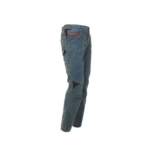 Jean de travail stretch U-POWER Traffic Bleu Jean 38