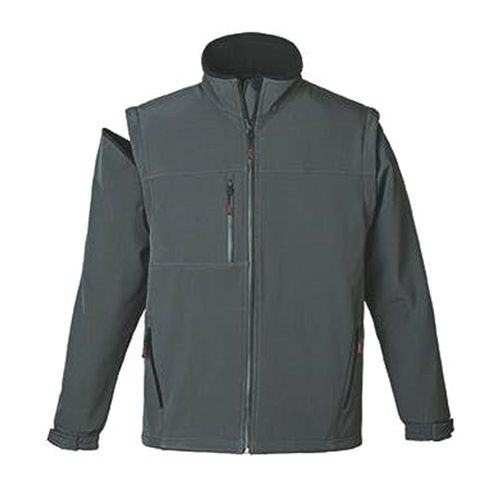 Veste de travail softshell Coverguard Yang 2 en 1 Gris M
